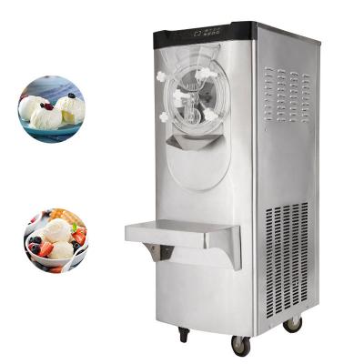 China 30-36L/H Gelato Machine Stainless Steel Hard Ice Cream Maker Vertical Batch Freezer for sale
