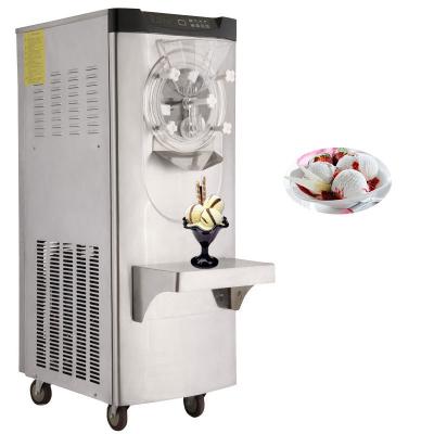 China Commercial Gelato Machine Italian Hard Ice Cream Machine with and One-Set Feed System for sale