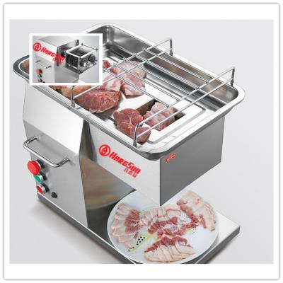 China Powerful 600w Commercial Meat Cutting Machine  250kg/H Meat Cutter Machine For Fresh Meat for sale