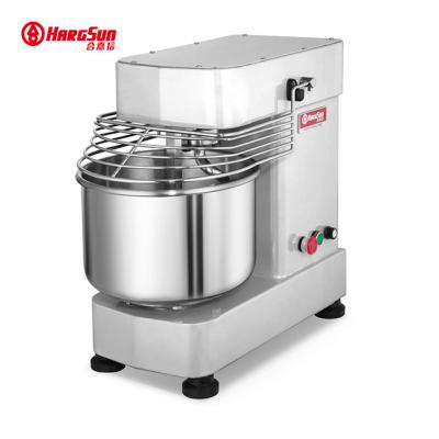China 4KG Small Spiral Mixer Table Top Dough Mixer 10 Liter Stepless Speed Regulation for sale