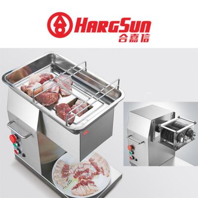 中国 食品加工のための厚さ 6mm の商業新鮮な肉スライサー 500kg/H 販売のため