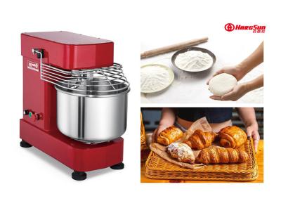 China Waterproof Small Spiral Mixer 10L Shockproof Dough Mixer Machine For Bakery for sale