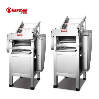 China 1500W Commercial Dough Roller Machine Stand Type For Dumpling Wonton Wrapper for sale