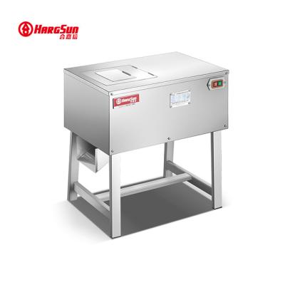 China Horizontal Fresh Meat Cutting Machine 750w 45kg 120kg/H With Protective Cover for sale