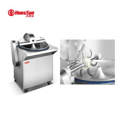 China SS Commercial Meat Chopping Machine 125kg 300kg/h Meat Bowl Cutter Machine for sale