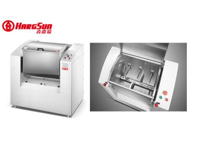 China máquina horizontal 7500W 24r/min color plata del mezclador de pasta 150kg para la mezcla en venta