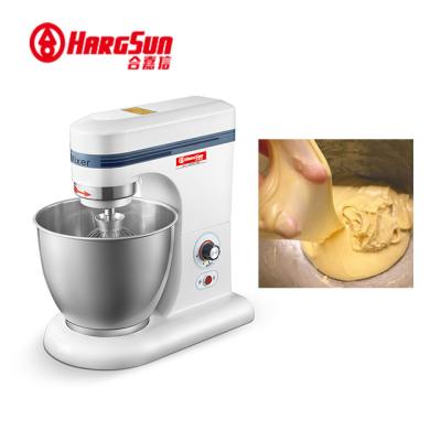 China 3 In 1 Egg Flour Meat Kneading Cake Mixer Machine 7L Bread Baking Equipment for sale