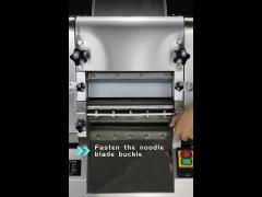 Adjust Thickness Stainless Steel Commercial Noodle Making Machine For Ramen Pasta