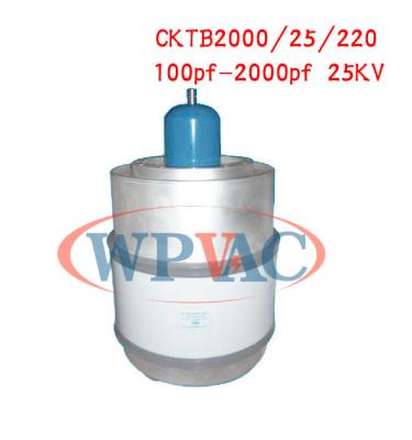 China capacitor variável do vácuo de 100~2000pf 25KV, capacitor variável cerâmico de pequenas perdas à venda
