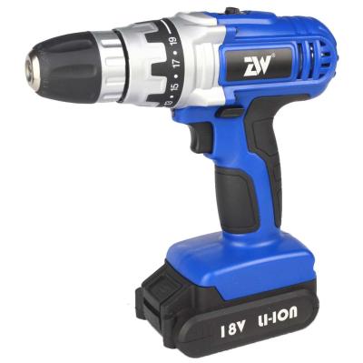 China BMC Packing 18v 1.5Ah Variable Speed Lithium Cordless Drill with Drill Bits Set / Sockets Set for sale