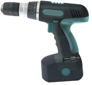 China 18V Cordless Impact Driver / Drill with Two Batteries / Keyless Chuck / Screwdriver Bits Set for sale