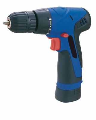 China Blue and Black 10.8V DIY Lithium Cordless Drill Driver / Screwdriver with Variable Speed for sale