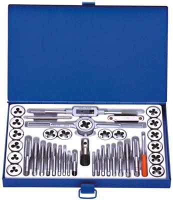 China Professional Metric 40PCS Tap and Die Sets with HSS , Alloy steel , Carbon Steel for sale