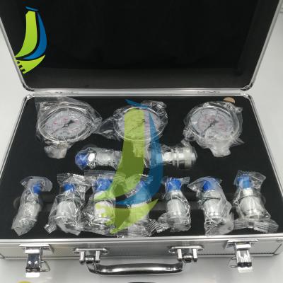 China Hydraulic Pressure Test Kit With 3 Gauges For Excavator Parts for sale