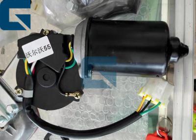 China Wear Proof Excavator Engine Parts EC55 Wiper Motor Assembly Iron / Plastic Material for sale
