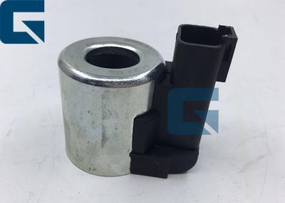 China R225-7 HYUNDAI Excavator Accessories Hydraulic Swing Motor Solenoid Vavle Coil DC 24V for sale