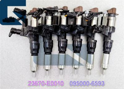 China New Denso / Hino Common Rail Fuel Injector Assy 23670-E0010 / 095000-6593 for sale