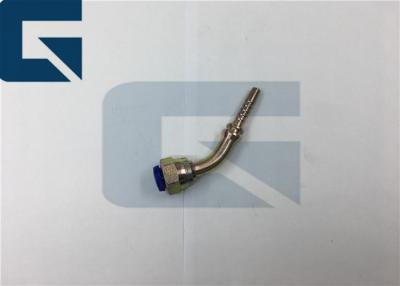 China 90 Degree Hydraulic Hose Fitting Excavator Parts Connector Nipple 22691-04-04 for sale