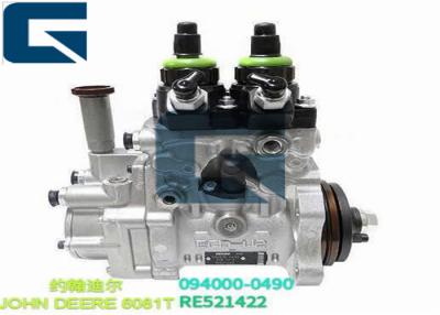 Chine pompe diesel de l'injection de carburant 6081T 094000-0490 RE521422 pour l'excavatrice de JOHN DEERE à vendre