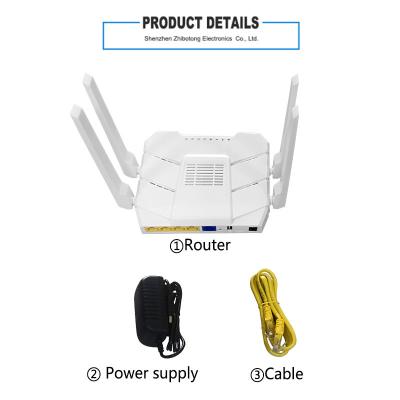China Chipset Cpu MT7621 Wifi Router For Home Gigabit Port Dual Bands Long Using Life for sale