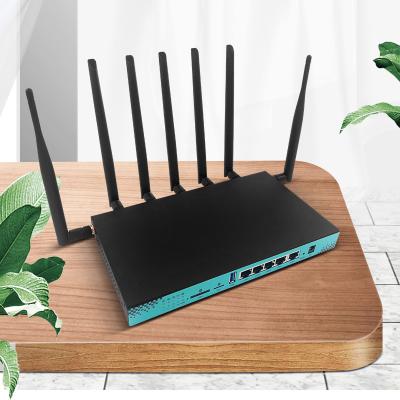 China Gigabit 11AC 1200Mbps 5G Wireless Router 6 External Antennas With M.2 Slot for sale