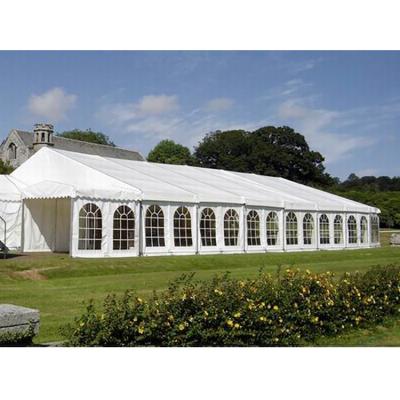 China Factory Sale 15x40M Outdoor Big Luxury Trade Show Tent Exhibition Event Party Wedding Tents For Sale en venta