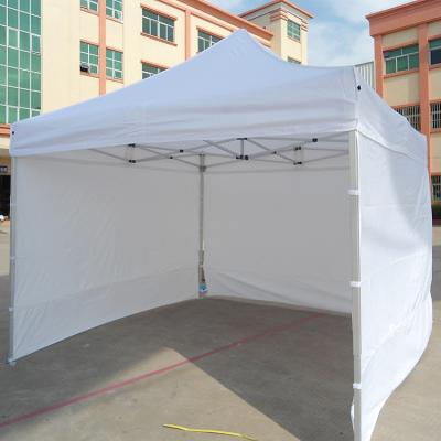 China Custom Design 3x3M alum Folding Tents 420D or 600D Canopy Tent Market Promotional Gazebo for sale