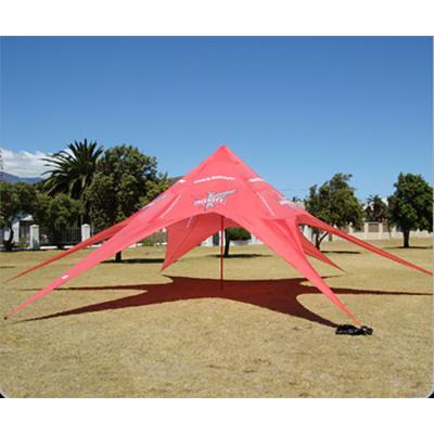 China Large Event White Star Tent Outdoor Party Spider Tent Star Shade Tent for sale