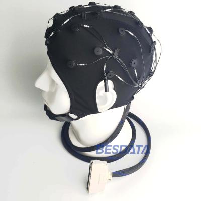China Researchers clinicians hospitals electroencephalogram electrode cover eeg medical equipment cap applied for head injury or infection monitor for sale