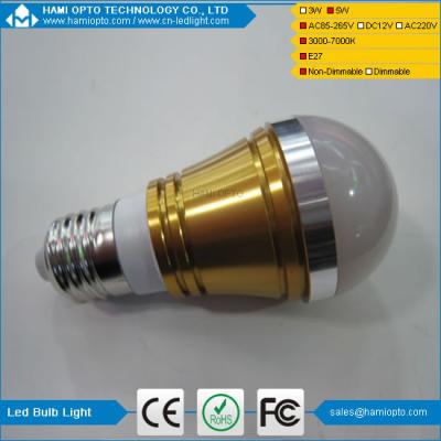 China Wholesale 100% Factory hot sell dimmable led bulb lighting 5w with CE ROHS listed for sale