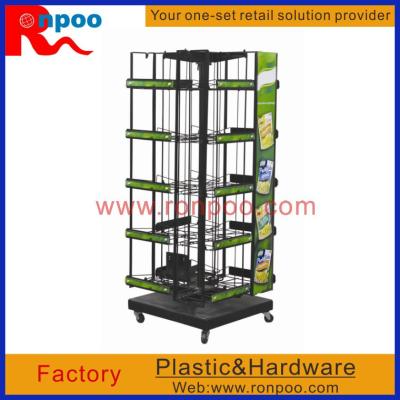 China Counter Spin Racks,WAREHOUSE RACK,Kitchen Storage Wire Rack,Metal Wire Retail Display,Store Counter, for sale