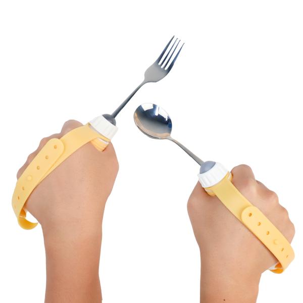 Quality Antislip Adaptive Fork And Spoon For Muscle Weakness Arthritis Elderly for sale