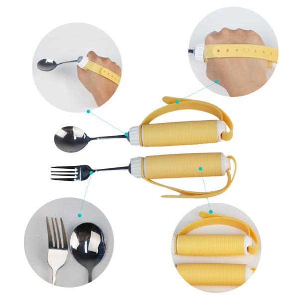 Quality Adjustable Hand Stroke Rehab Devices Adapted Knife And Fork for sale