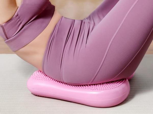 Quality Home Weight Loss Inflatable Yoga Balance Board Female Fitness Equipment for sale