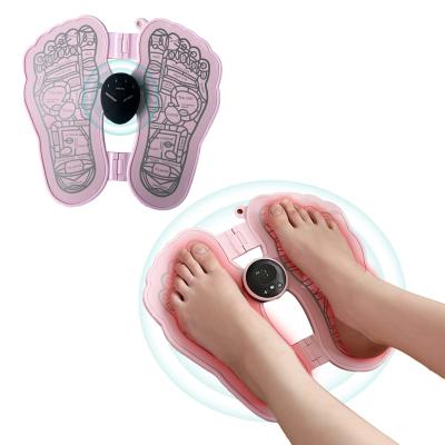 China USB Rechargeable Feet Massage Foldable Calves Tool Anti Fatigue Sore Feet Relief Device Relaxation Gifts Foot Stimulator Mat for sale