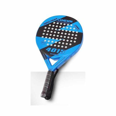 China Custom Tennis Carbon Fiber Padel Racket PVC Material Exercise Recovery for sale