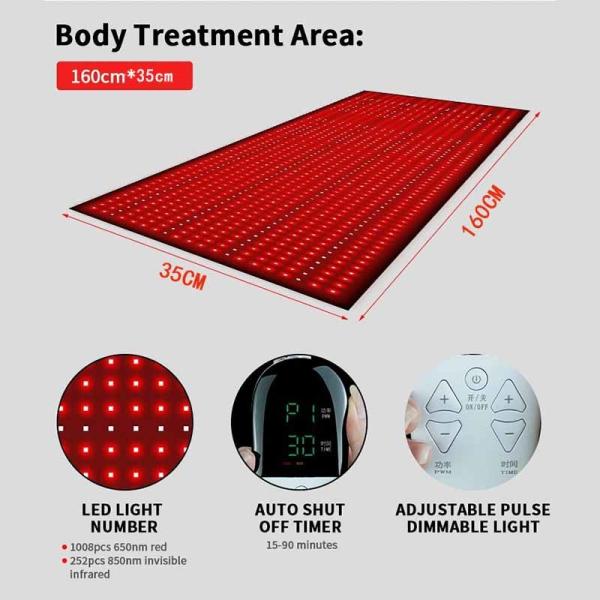 Quality 660nm and Near Infrared 850nm LED Light Combo , Pain Relief of Muscles and for sale
