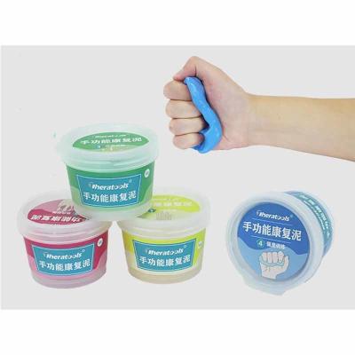 China 4pcs Hand strength recovery, grip and finger separation Strengthening Training Tool Finger Exercise Mud for sale