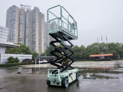 China Self Propelled Hydraulic Aerial Work Platform Scissor Lift Adjustable Height for sale