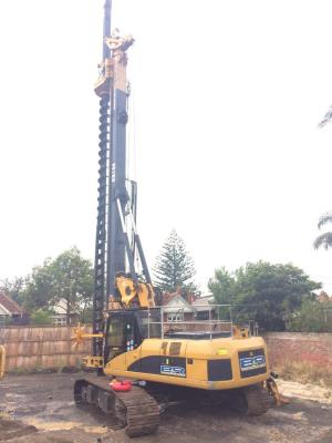 China Crawler Rotary Piling Rig With ±5° Lateral Mast Inclination 79 M / Min Auxiliary Winch Line Speed for sale