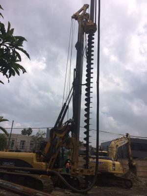 China Hydraulic CFA Piling Rigs Pile Driving Equipments For 12m Drilling Depth 6 m Diameter Max. drilling depth 12 m for sale