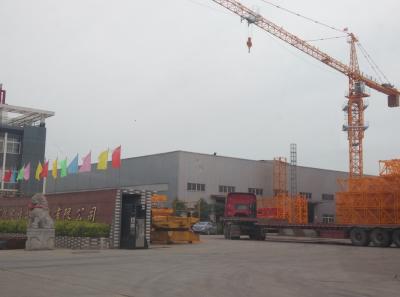 China Self Climbing Construction Tower Crane For 8 T Max Hoisting Weight Lifting Tower for sale