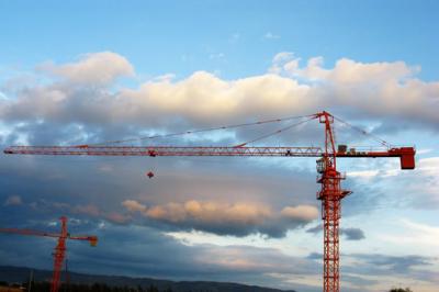 중국 강철 돛대 단면도 건축은 임대료, 유압에게 탑 기중기 드는을 것을 Cranes 판매용