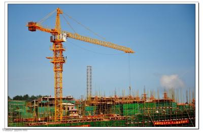 Κίνα Μόνος γερανός πύργων κατασκευής δημιουργίας με τη δομή χάλυβα 4.25 - 80 m/min που ανυψώνουν την ταχύτητα προς πώληση