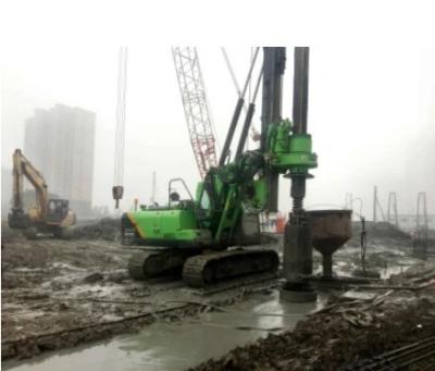 China Máquina escavadora Drilling Machine Piling Rig Cat Chassis Augers Specification KR220C à venda