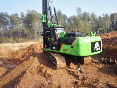 China 90 kN.m Torque 32 m Depth Rotary Piling Rig Water Well Hydraulic Piling Rig Equipment KR90C for sale