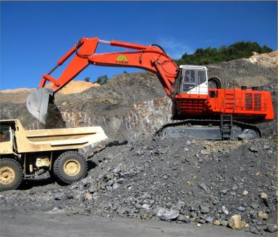 China Excavador hidráulico profesional de la correa eslabonada, excavadores eléctricos HERMOSOS CE420-7 en venta