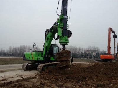 China 50 KN.M Max Torque KR50A Micro Rotary Piling Rig for 24m Piling Bored Hole Equipment for sale