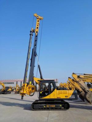 China Hydraulic Rotary Borehole Drilling Rig KR125A , Rotary Piling Rig Dia 1300mm Depth 43mm Low Cost Torque 125kN.M for sale