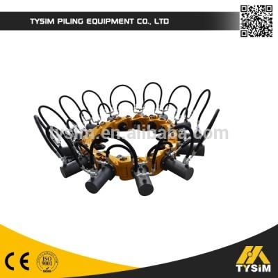 China Hydraulic Pile Breaker Concrete Round Pile Head Cutter TYSIM KP315A for sale
